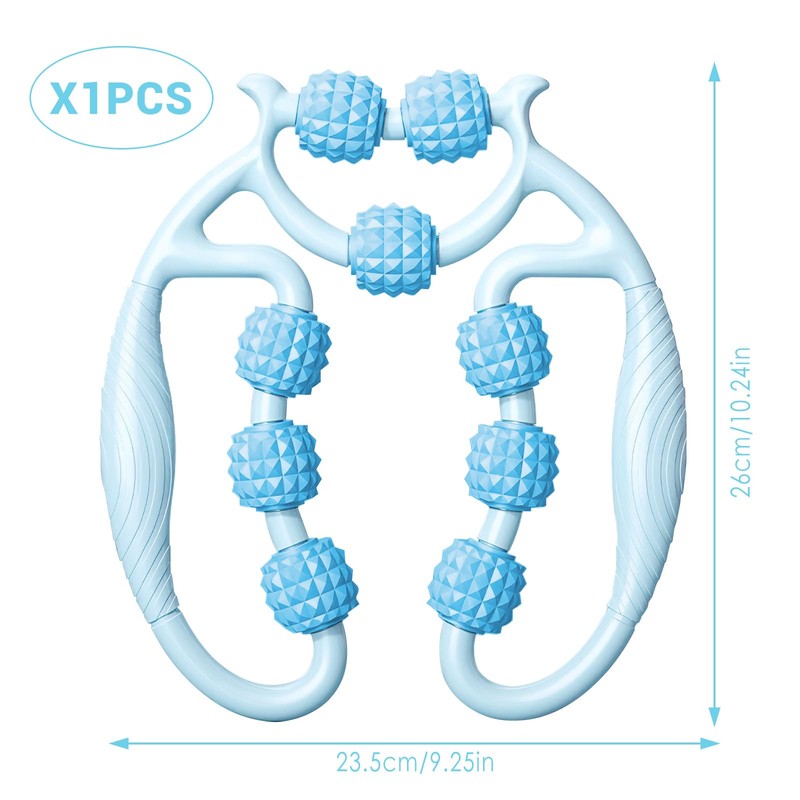 HYran Massage Roller, Massage Roller Legs, Massage Roller with Handle