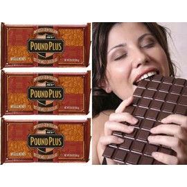 Trader Joe's 3 X Trader Joe's Pound Plus Bittersweet Chocolate with Almonds *Kosher*