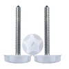Just Accessories M8 HEADBOARD BOLTS SCREWS WITH FITTED WASHERS FIXINGS