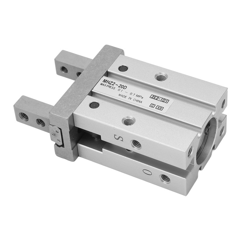 Air Pneumatic Parallel Gripper SMC Type Small Finger Cylinder Inlet