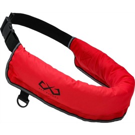 JES-BASARO B-Life-Jac-MN/AT Life Jacket, Manual Inflatable, Fishing, For Adults, Children, Waist Wrap, Belt Type, Japanese Manufacturer (English Language Not Guaranteed)