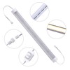 LED Under Counter Light Fixtures, 6pcs Hardwired Cabinet Strip Lighting