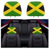 HonestBread Clothing & Accessories Jamaica Flag Headrest Cover