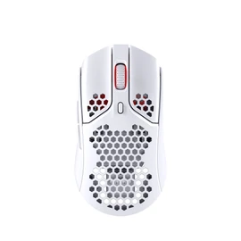 HyperX HyperX Pulsefire Haste Wireless Gaming Mouse for Gamers, Ultra-Lightweight, Hex Shell Design, 62 Grams, White, 2-Year Warranty 4P5D8AA