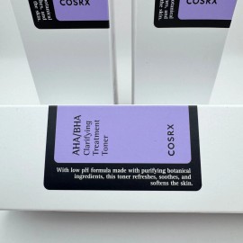 COSRX Lot of 3 COSRX AHA/BHA Clarifying Treatment Toner Facial Spray 150ml  EXP 4/2027