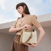 GOKTOW Straw Shoulder Bag for Women Small Raffia Tote Handbag