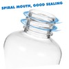 Healeved 12pcs Refillable Travel Bottles for Toiletries Leakproof Containers for