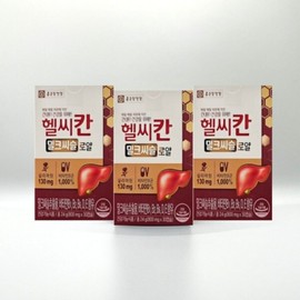 Chong Kun Dang Health Healthykan Healthycan Royal Milk Thistle 30 capsules 3 boxes / 종근당건강 헬씨칸 헬시칸 로얄 밀크씨슬 30캡슐 3박스