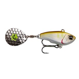 Savage Gear Fat Tail Spin Sinking Jig Spinner, Size/Weight/Colour: 5.5 cm/9 g/Ayu