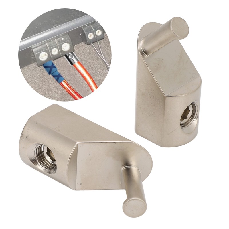 1 Pair Input Wire Gauge Reducer 45 Degree Offset Angled