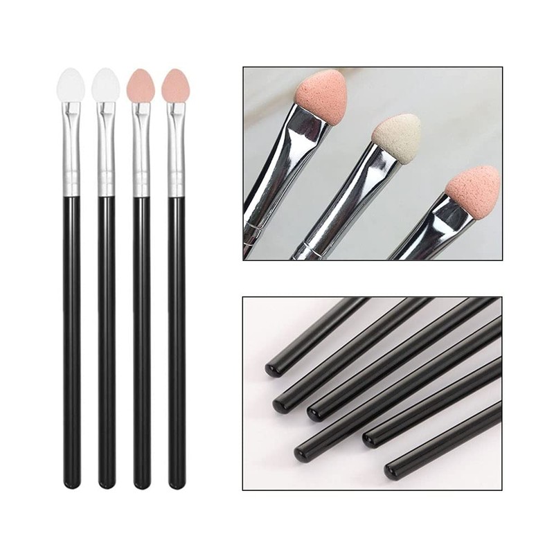 Dtoterul Eyeshadow Applicator Long 12 Pieces Applicator Brush Eyeshadow Brush