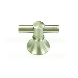 Deltana 88DRH-15 Satin Nickel Solid Brass Double Robe Hook from the 88 Series