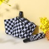 Aikelai Checkered Automatic Compact Umbrella Windproof Waterproof Umbrellas for Rain