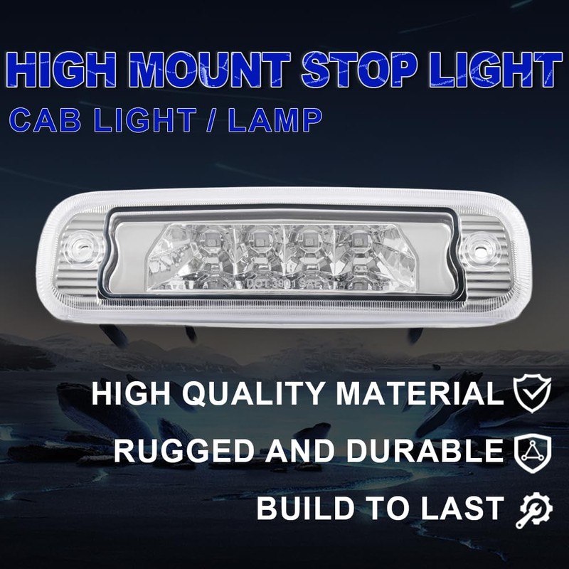 PIT66 LED 3rd Brake Light, Compatible with 97-01 Jeep Cherokee