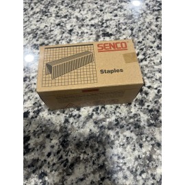 Senco D10BABN 20,000 Count 3/16" Crown 5/8" Leg Staples, Galvanized, Brown 9832S