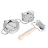 304 Stainless Steel Manual Dumpling Maker Set with Dumpling Wrapper