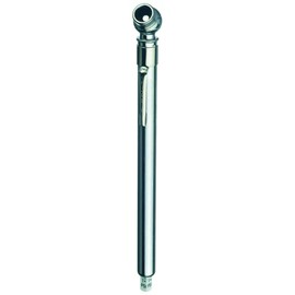 Tru-Flate 17-521 Low Pressure (0-20 PSI) Tire Gauge with Pocket Clip for Garden Tractors, Golf Carts, ATVs, Sports Equipment, and More, Silver