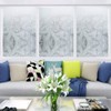 NIVIY 3D No Glue Static Cling Window Films Privacy Cut