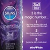 Skins Skins Super Slide 3 en 1 Premium Latex Safe