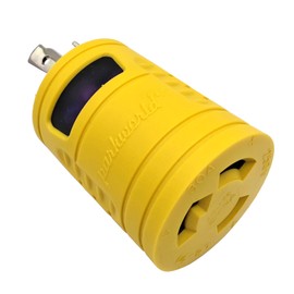 Parkworld 78905 Compact Adapter NEMA L15-30P to L6-30R 250 Volt