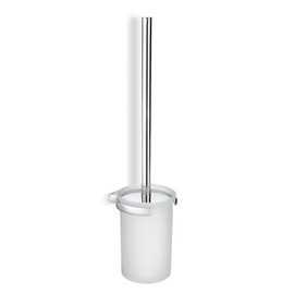 Tatay WC Design Wall Toilet Brush, Zamak/Stainless Steel, Silver, One Size