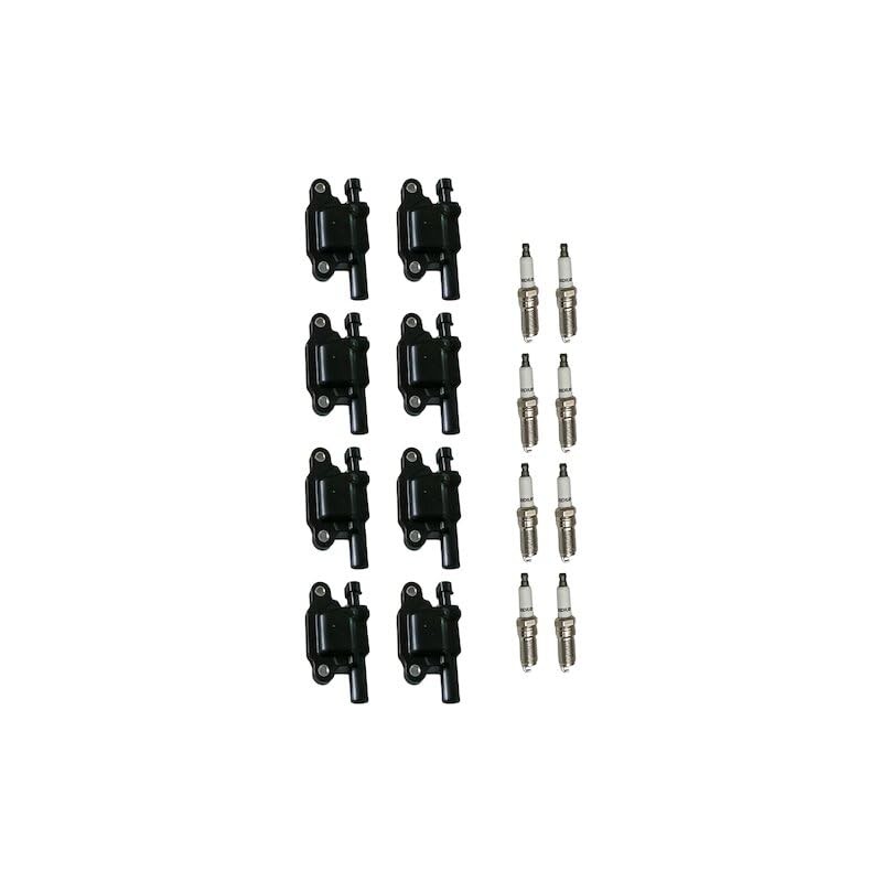 Ignition Coil and Iridium Spark Plug Kit - 16-Piece -