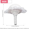 Bridal Foam Bouquet Holder Lace Floral Handle for Bridal Flower