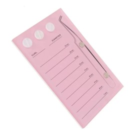 Paleta Acrílica Con Imán; Soporte Para Aplicación Pestañas