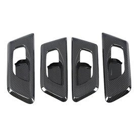 KACEPAR Inner Door Cover Handle Trims, Inner Door Cover Handle Trims Compatible with Honda CR-V 2017-2021, Carbon Fiber