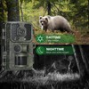 Trail Camera 16MP 4K Waterproof Game Hunting Camera with Night