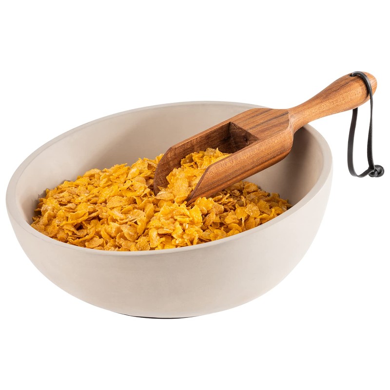 APS 1026 Scoop Spice Scoop Measuring Spoon Dosing Spoon Oak