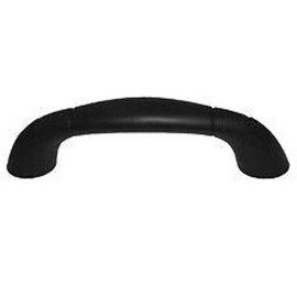 T-H Marine Ergonomic Molded Boat Grab Handle - UV-Resistant, Textured Grip, Easy Install Marine Safety Accessory - Durable Non-Slip Handle for Enhanced Boating Comfort and Versatile Use - Black
