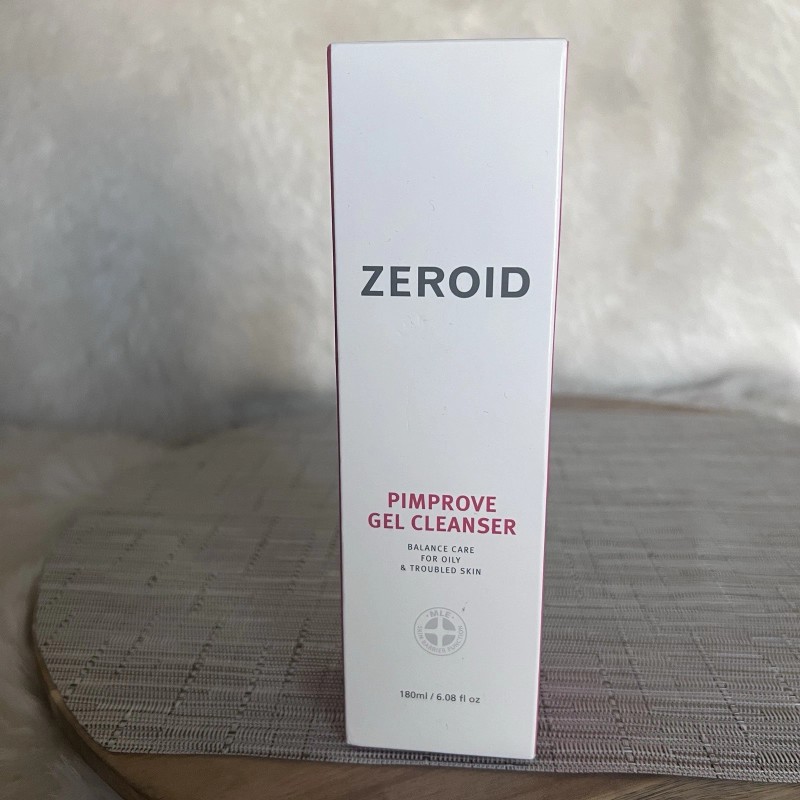 Zeroid Pimprove Gel Cleanser 180ml. X Mask Pack 1p