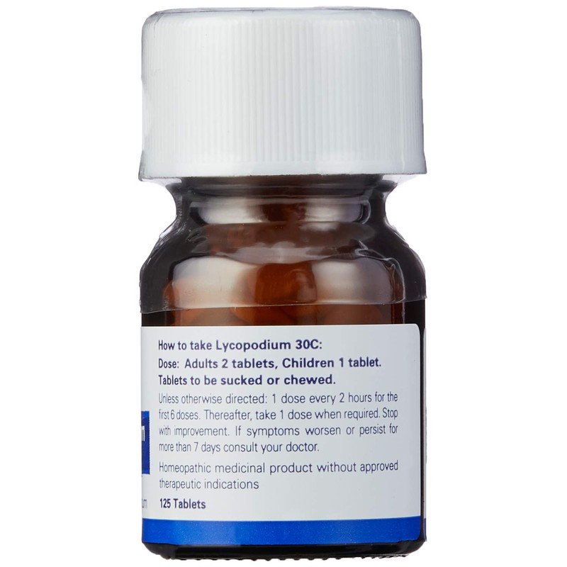 Weleda Lycopodium 30C, Pack of 125 Tablets