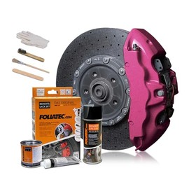 Foliatec Brake Caliper Lacquer Set - hot pink metallic - 3 Components
