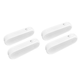 HASAYAKI Curtain Cord Weights, 4 Pack Plastic Pull Cord Pendants for Vertical Blinds and Curtains - White