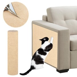 ENONCI 78.7"x15.8" Large Couch Protector from Cat Claws,Anti Scratch Furniture Protector for Cats Corner Wall Scratcher,Replacement for Cat Tree Post Shelves