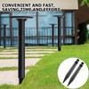 DOITOOL Plastic Ground Spikes, 8sets Replacement Spikes, Landscape Stakes with
