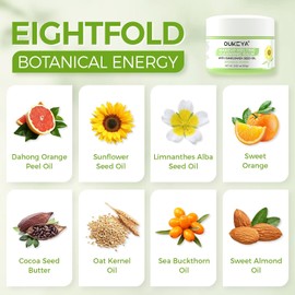 OUKEYA Bálsamo Limpiador Y Desmaquillante Con Ingredientes Naturales, Apto Para Todo Tipo De Piel. Elimina Suavemente El Rímel Y El Delineador De Ojos. Elimina La Suciedad Y Las Impurezas. 80 G/2,82