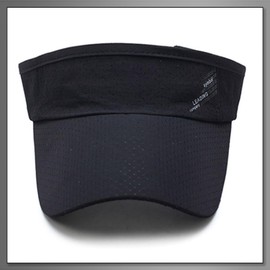 Buzz Selection CAP464 Sun Visor Hat, Plain, Logo, Simple, Sun Shade Cap, Men's, Women's,, navy