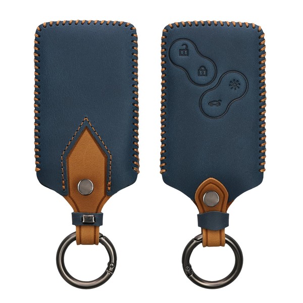 kwmobile Key Cover Compatible with Renault 4 Button Car Key