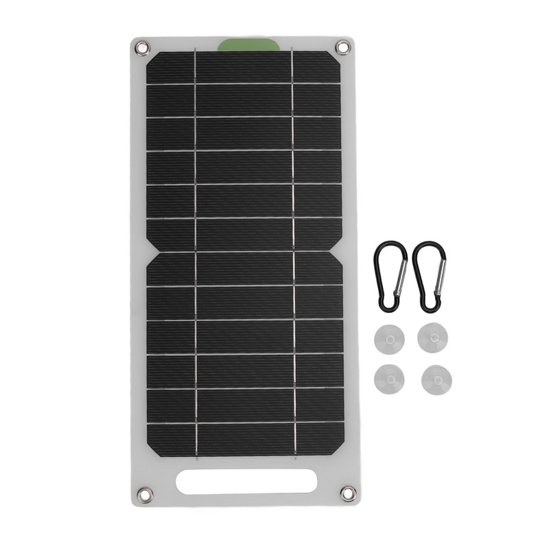 12W Solar Panel Monocrystalline Silicon Waterproof Portable Solar Panel with