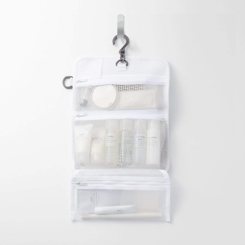 Muji 82203011 EVA Hanging Case, Approx. 8.7 x 5.7 inches