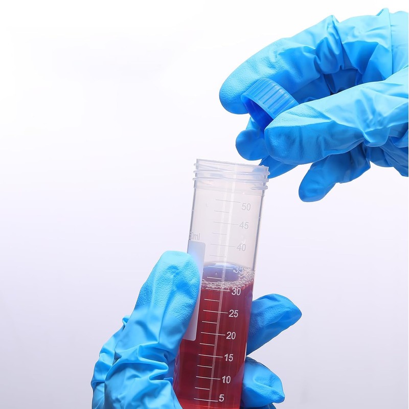 Centrifugal Tube Test Tube Centrifuge Tube 4pcs 50ml Flat Bottom