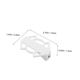 Kisangel 1 Pair Heavy Duty Metal Bike Pedals Slip Rear Foot Pegs for Mountain Bicycles Easy Installation Comfortable Footrest for Fit for Screw Diameter