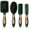 Set de Cepillos para Cabello 4 Piezas – Cepillo Acolchonado,