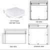 12" x 12" x 3" PVC Plastic Dustproof Waterproof Box