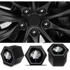 SkinoEu Wheel Nut Covers Locking Bolt Caps Universal Canada Flag