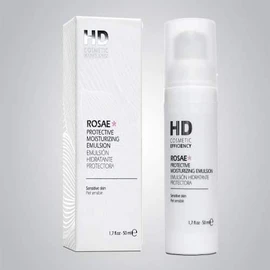 HD Cosmetic Efficiency ROSAE EMULSIÓN HIDRATANTE PROTECTORA 50 mL, cuidado de uso diario especí­fico para pieles con tendencia a manifestar rojeces intensas y moderadas.