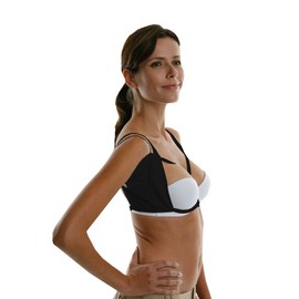 KLEINERT'S"STAY-RITE" GARMENT SHIELD WITH SEWN-IN UNDERARM PROTECTIVE SHIELDS FOR REGULAR SLEEVES STYLE #2483CF (3X-Large, Black)